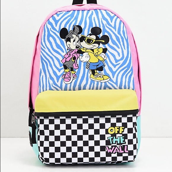 vans calico small backpack